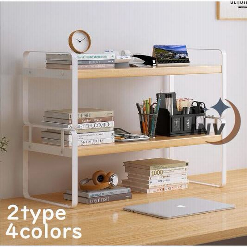 デスクトップ置物棚テーブル上本棚簡易机収納棚を多層に整理する デスクトップ置物棚テーブル上本棚簡易机収納棚を多層に整理する3