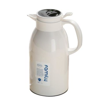 德國保溫水壺家用大容量玻璃紅膽熱開水瓶學生暖壺保溫壺小1L熱水