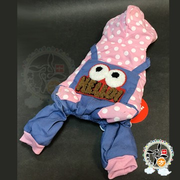 大眼吊袋套裝寵物衣服s十方