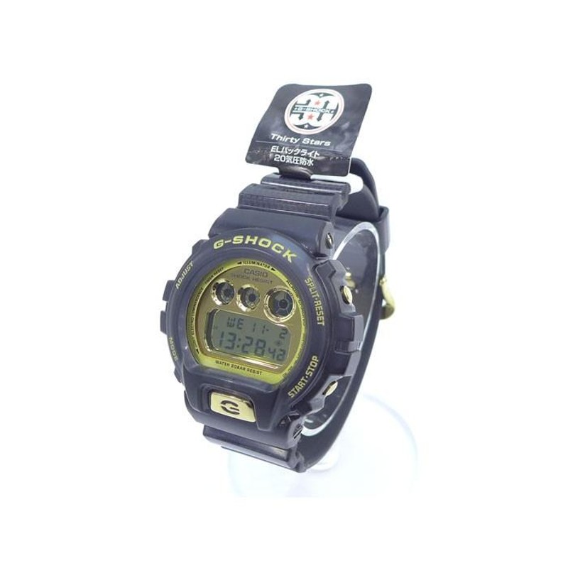 未使用 カシオ G-SHOCK DW-6930D-1JR 30週年モデル メンズ腕時計[iz