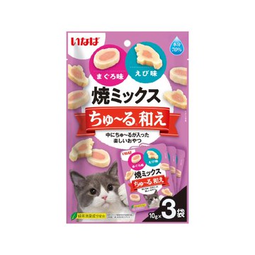 CIAO 啾嚕肉泥夾心餅 3袋入 10g/袋 (口味隨機出貨)