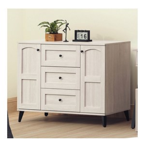 【MUNA 家居】艾瑪莎兩門三抽櫃/斗櫃