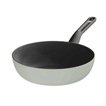 BergHOFF 貝高福 Glints陶瓷塗層單柄不沾平底鍋 BHGL-F28 鼠尾草綠  28cm  1個