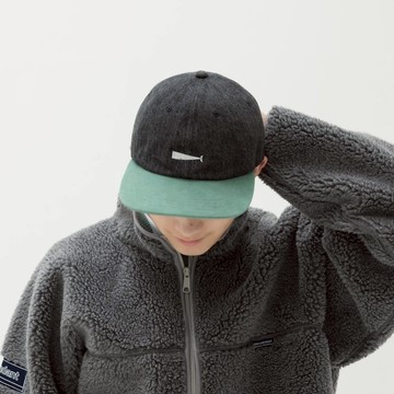 AirRoom 現貨 2023AW DESCENDANT CACHALOT 6PANEL 丹寧 鯨魚 帽子 2色 拼接