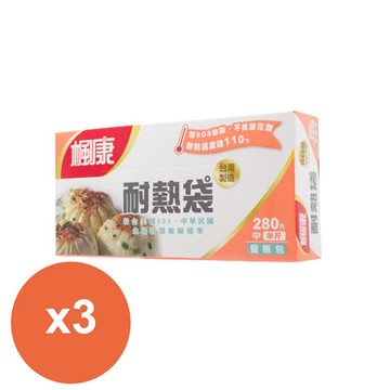 【領券再折】楓康耐熱袋 量販包(中280入)*3盒 保鮮袋 方便袋 食物袋 塑膠袋 神腦生活