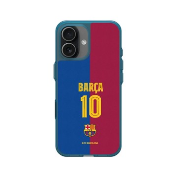 iPhone 17 Clear (相機按鈕) 夜幕藍 - FC Barcelona - BARÇA 10