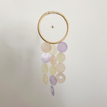 DIY套件|美味義大利乳清乾酪(M)-橘色-MIX|貝殼風鈴手機|#0-570