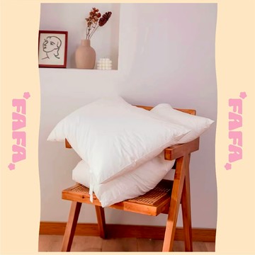 隔日到貨｜超澎蓬鬆枕芯 全白壓縮枕心 小抱枕芯 大抱枕靠枕芯 睡眠枕頭芯 沙發靠枕 限量現貨｜FAFA 發發家居 台灣
