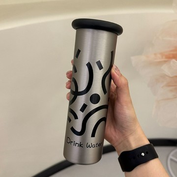 掃貨趁現在 保溫杯 大容量 隨行杯 保溫瓶 保冷杯 高質感 高顏值不鏽鋼保溫杯水杯可愛蘑菇300ml便攜學生杯子簡約車載
