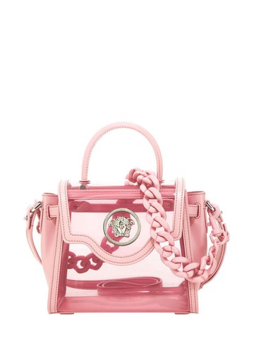 Versace - La Medusa transparent tote bag - women - PVC - One Size - Pink