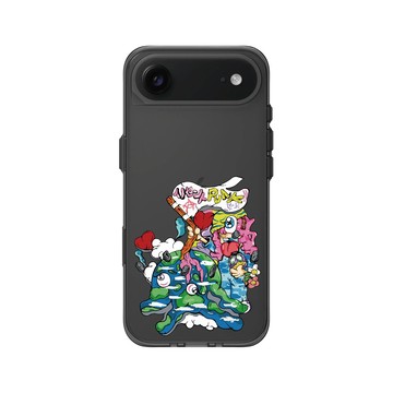 iPhone Air Clear (相機按鈕) 酷墨灰 - ZOE - 正在融化的地球