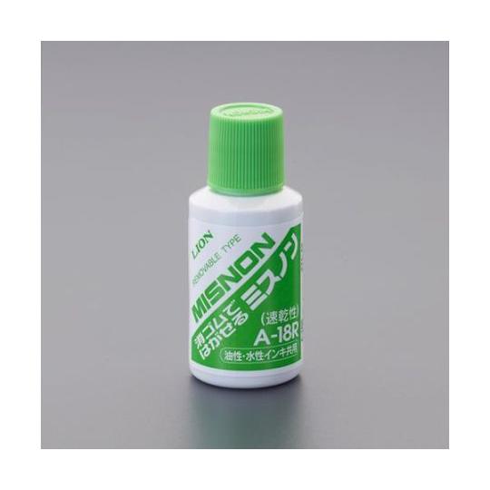 エスコ 18ml 修正液 刷毛タイプ ESCO EA765BR-35