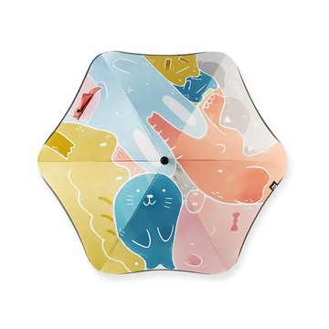 6款花色《可愛動物-童趣圓夢童傘》19吋手開直傘