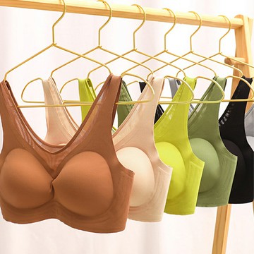 【CS22】冰絲網紗無鋼圈運動內衣(3件/入)