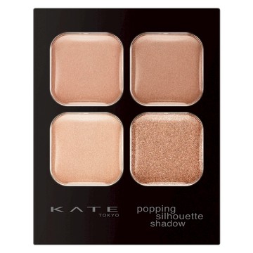 KATE 凱婷 台灣公司貨 邃影光綻眼影盒 3.6g  OR-1 杏桃光影  1個