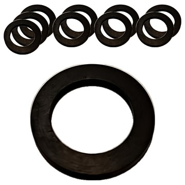 新多多小舖 一吋橡膠墊片10個一包  1入