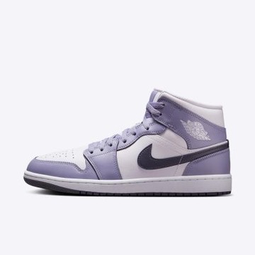 Nike Air Jordan 1 Mid [DQ8426-145] 男 運動休閒鞋 喬丹 中筒 AJ1 穿搭 紫灰