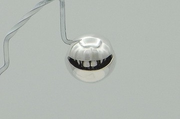 微笑球S_P【type:R】(s_m-P.86)【鏈條另售】兔牙純銀吊墜