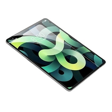 LANS 鑽石級 iPad Air 滿版鋼化玻璃貼 玻璃保護貼 增強抗指紋 適用 2020 iPad Air - 10.9吋