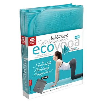 muva 環保八摺運動墊 輕巧便攜 吸震緩衝 雙面防滑  183 x 61cm x 厚4mm  綠色  1個