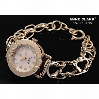 ANNE CLARK（アンクラーク）ハートチェーンブレスレット腕時計