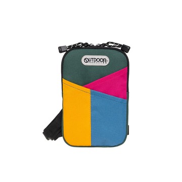 【OUTDOOR】風格前線手機側背包-拼接色1 OD153321CY1
