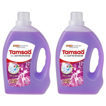 Tamsaa 高濃縮洗衣精 3L 7種酵素  2瓶