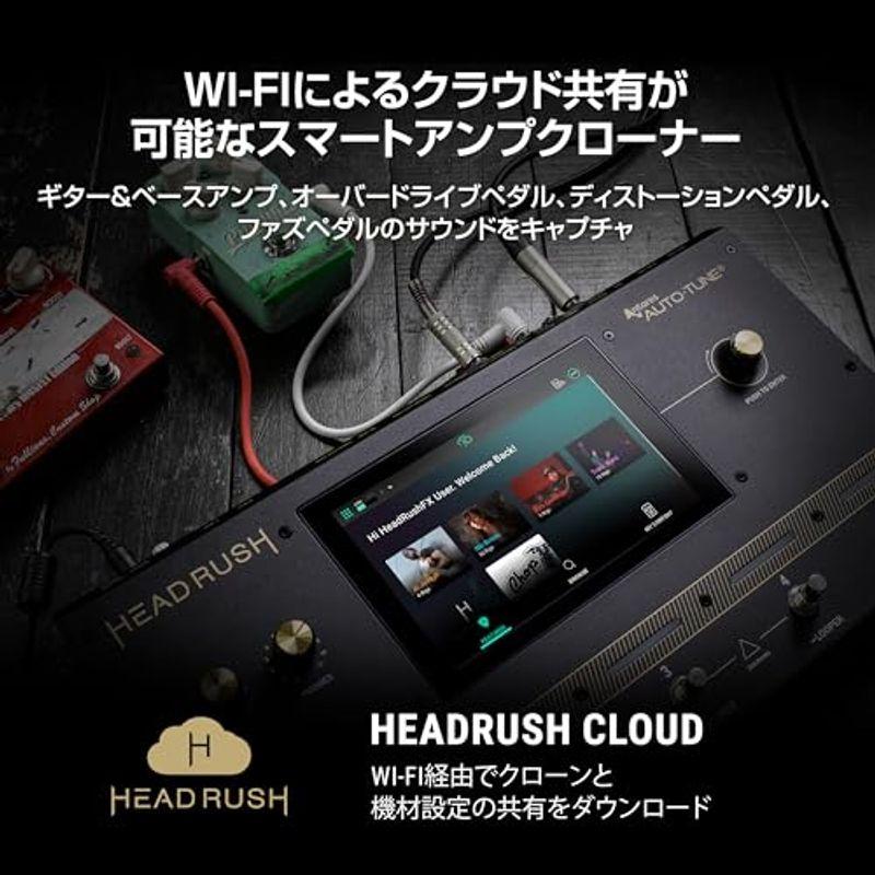 HeadRush Core マルチエフェクター ギター クローニング ルーパー Antares Auto-Tune スイッチャー エフェクタ