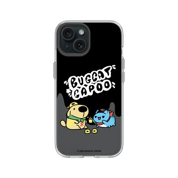 iPhone 15 Clear 透明 - 貓貓蟲咖波 Bugcat Capoo - 流體小黃狗咖波