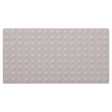 小麥購物 TPE橡膠吸盤式防滑地墊 L1411  1個  70 x 40cm  白色