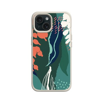iPhone 15 SolidX 貝殼灰 - 花生騷 WasangShow - 2020熱島月桃