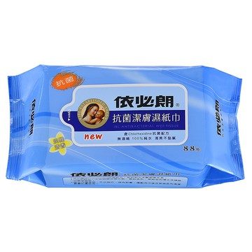 [箱購]依必朗抗菌潔膚濕紙巾88抽-淡雅清香 x 12PACK包/箱