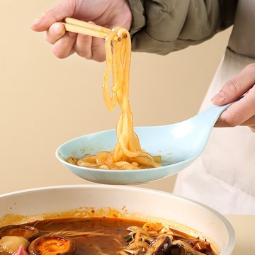 🍑韓式手持碟 boki吃播同款大勺子 韓式大飯勺 吃播幹飯勺 手持菜碟 吃播盤子 大湯匙 盤子 大勺子 吃播幹飯勺