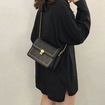 限時下殺！！小衆設計包包女2026流行新款百搭女包網紅ins時尚斜挎菱格鏈條包0507