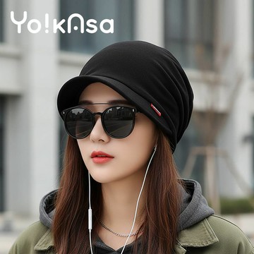 【Yo!kAsa】加厚加絨多用防風護暖圍脖帽 (五色任選)