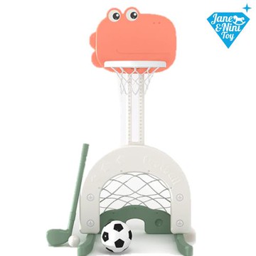 【JN.Toy】3合一多功能中型籃球架(小暴龍)