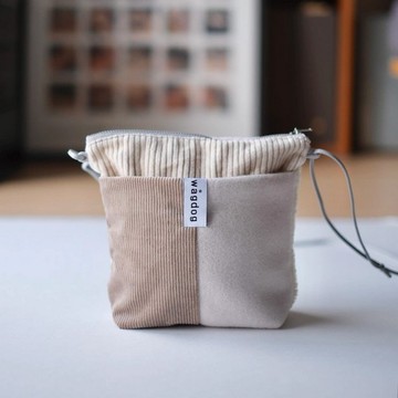 【限定】冬季拼接船型肩背包 隨身包 / 混色