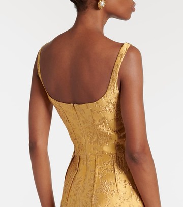 Emilia Wickstead Sharon floral jacquard gown