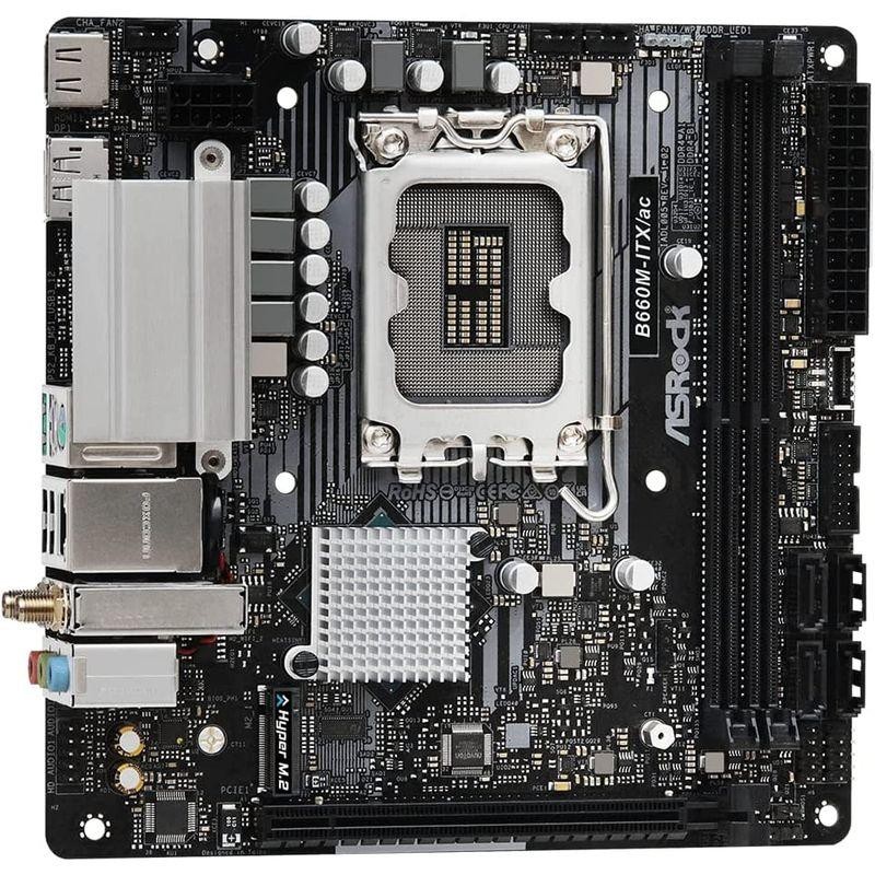 ASRock マザーボード B660M-ITX/ac Intel B660 シリーズ 第12世代 CPU