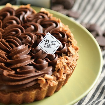 生巧克力塔2.0 華麗推薦 【食感旅程Palatability】 法國頂級70%巧克力 / 香酥手工塔皮 /