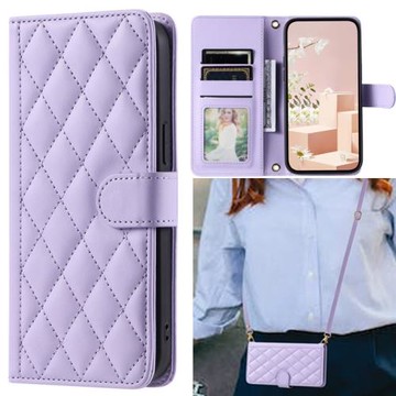 適用iPhone16promax手機殼13小香風SE蘋果14plus斜挎12全包防摔XS保護套11翻蓋式15皮套i8奢華7p簡約6s女插卡