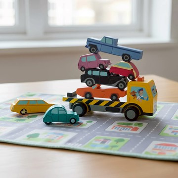 美國 Tender Leaf - 汽車運輸疊疊樂