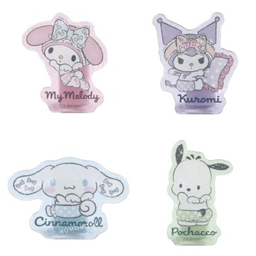 小禮堂 Sanrio 三麗鷗 造型壓克力文具夾 (睡衣天使) 大耳狗 酷洛米 美樂蒂 帕恰狗