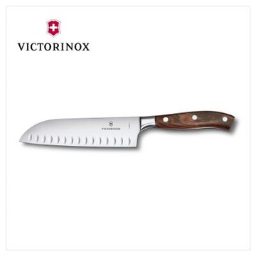 VICTORINOX 瑞士維氏 鍛造 三德刀 楓木柄 7.7320.17G