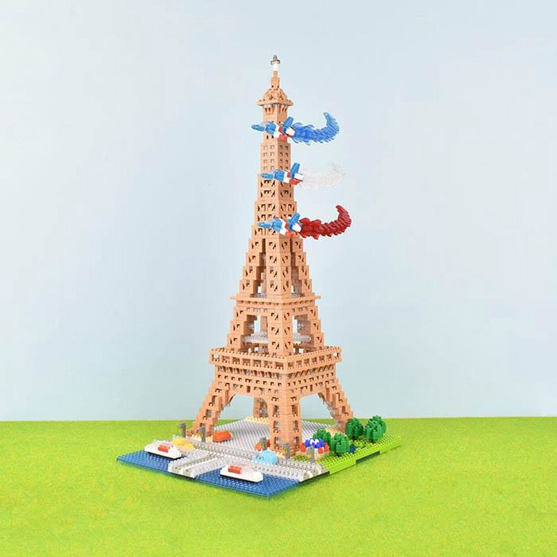 ブロック ナノブロック セット ミニチュア フランス 世界遺産