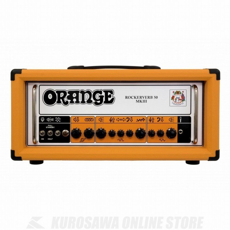 Orange Rockerverb 50 MKIII Head(ギターアンプ/ヘッドアンプ)(送料無料)  (スピーカーケーブル＆フットスイッチプレゼント)(ご予約受付中)【ONLINE STORE】 通販 LINEポイント最大1.0%GET |  LINEショッピング