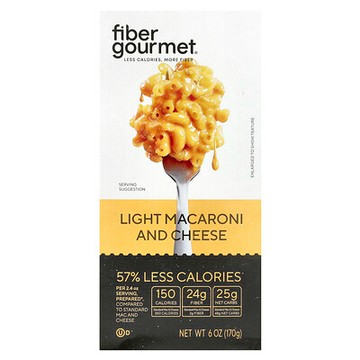 Fiber Gourmet, 清淡通心粉和奶酪，6 盎司（170 克）