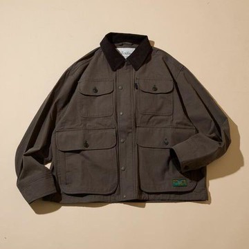 FREAK'S STORE 聯名輕質帆布 獄警夾克