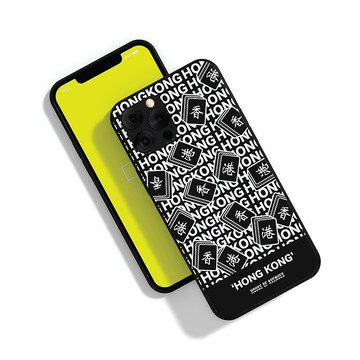 | HOA原創設計手機殼 | SOUND OF THE CITY系列 | 酷黑 BLACK |