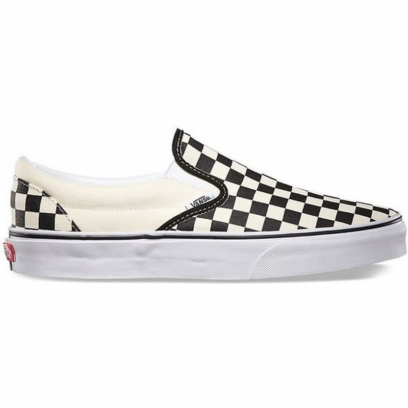 バンズ スニーカー メンズ レディース クラシック スリッポン チェッカーボード チェック Vans Classic Slip On Black White Checkerboard 通販 Lineポイント最大0 5 Get Lineショッピング